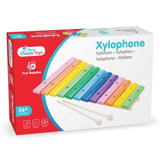 Xylophone with music book - 12 bars